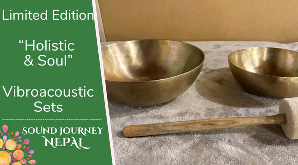 TEMPLATE Limited Edition Sets of Vibroacoustic Bowls